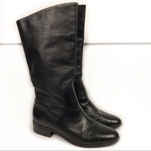 Indeed 6.5M Sandusky Black Leather Pull On Boots